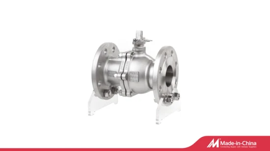 API 607 Fire Safe Design Available Manual Stainless Steel Flange Ball Valve with Pneumatic Actuator